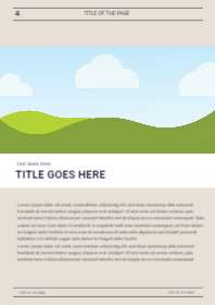 Brochure Inner Page Design 004