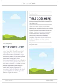 Brochure Inner Page Design 006