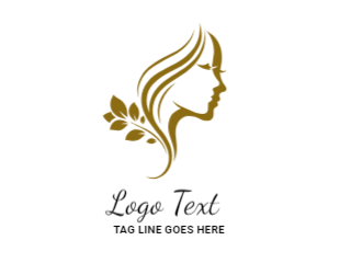 Face Leaf Salon Spa Logo Design