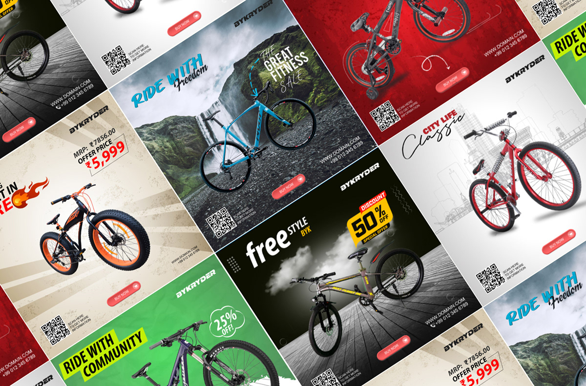 Ryder Bicycle Banner Design-05